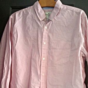 American Eagle Classic Fit Red Stripe Shirt Size L